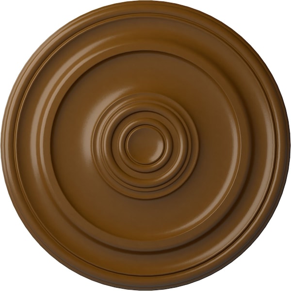 Ekena Millwork Kepler Traditional Ceiling Medallion (For Canopies up to 4 1/2"), 19 3/4"OD x 1 1/2"P, Smokey Topaz CM20KPSTF - main